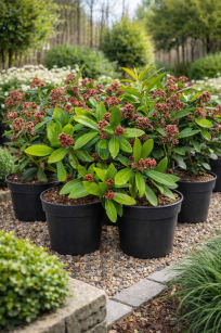 Skimia Japońska "Rubella" (Skimmia japonica)
