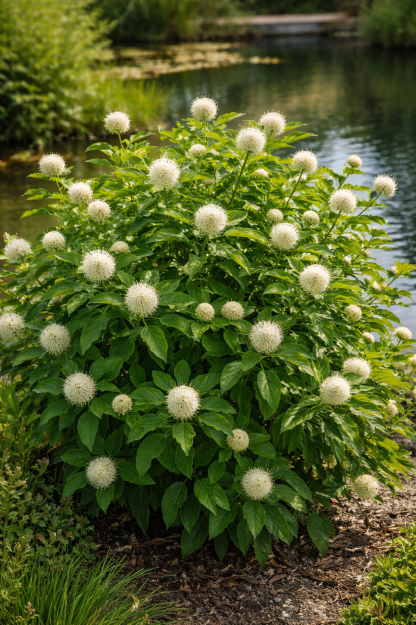 Guzikowiec Zachodni (Cephalanthus occidentalis)
