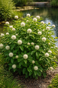 Guzikowiec Zachodni (Cephalanthus occidentalis)